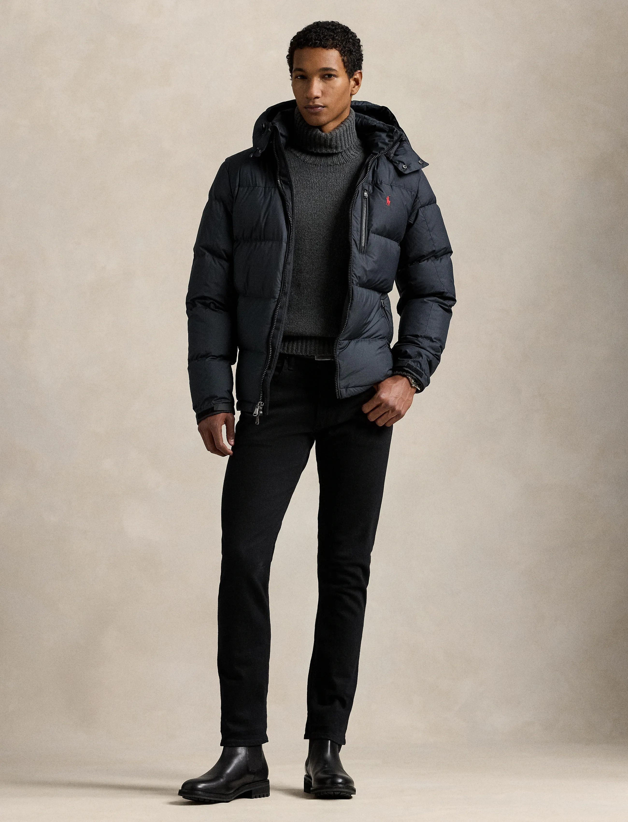 Polo Ralph Lauren The Gorham Down Jacket - Jacken - POLO BLACK / black
