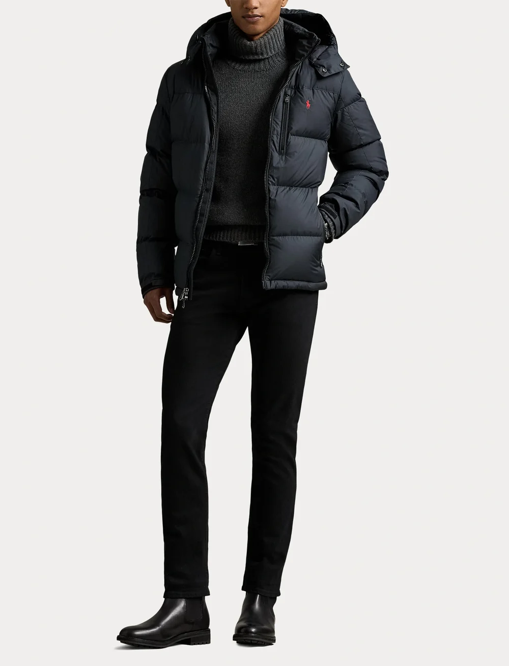 Polo Ralph Lauren - The Gorham Down Jacket - fodrade jackor - polo black - 4