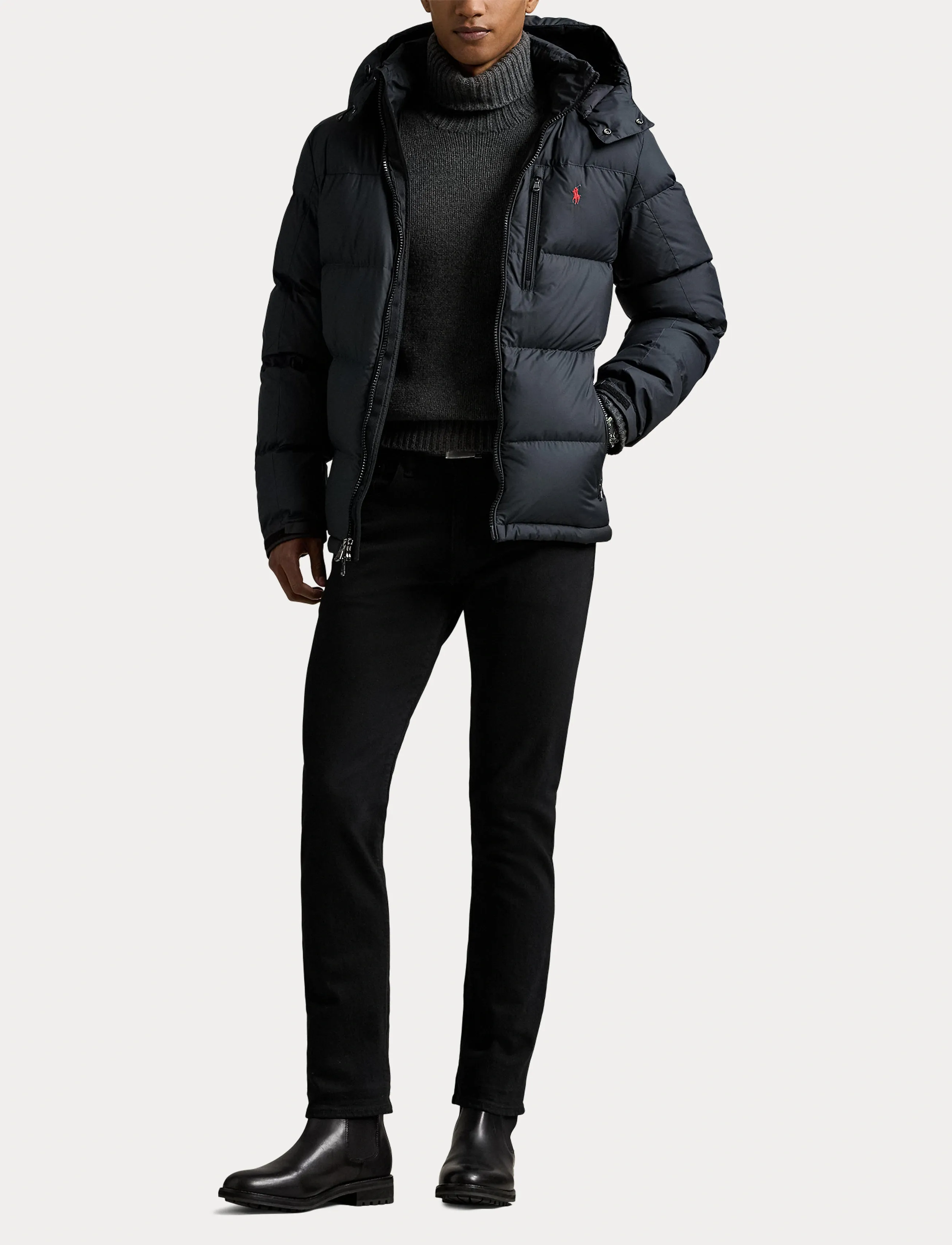 Polo Ralph Lauren - RECYCLED POLYESTER-INS-BOM - padded jackets - polo black - 4