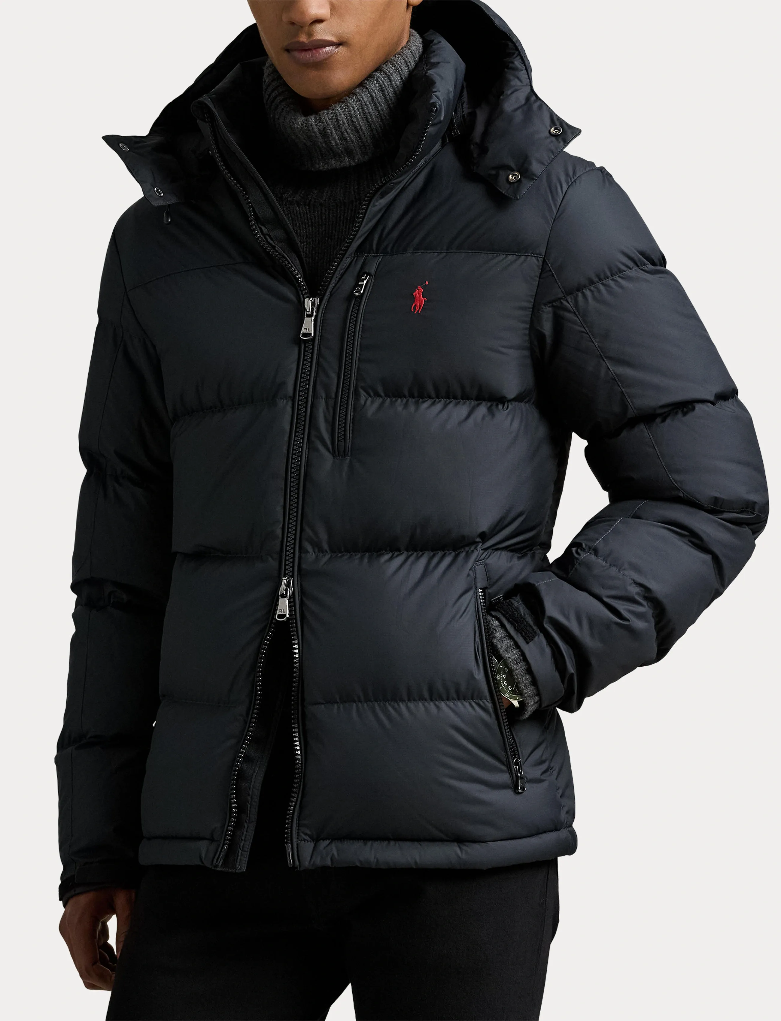 Polo Ralph Lauren - RECYCLED POLYESTER-INS-BOM - padded jackets - polo black - 5