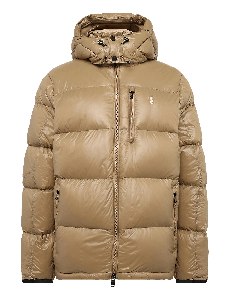 Polo Ralph Lauren - The Gorham Glossed Down Jacket - padded jackets - camel glossy - 2