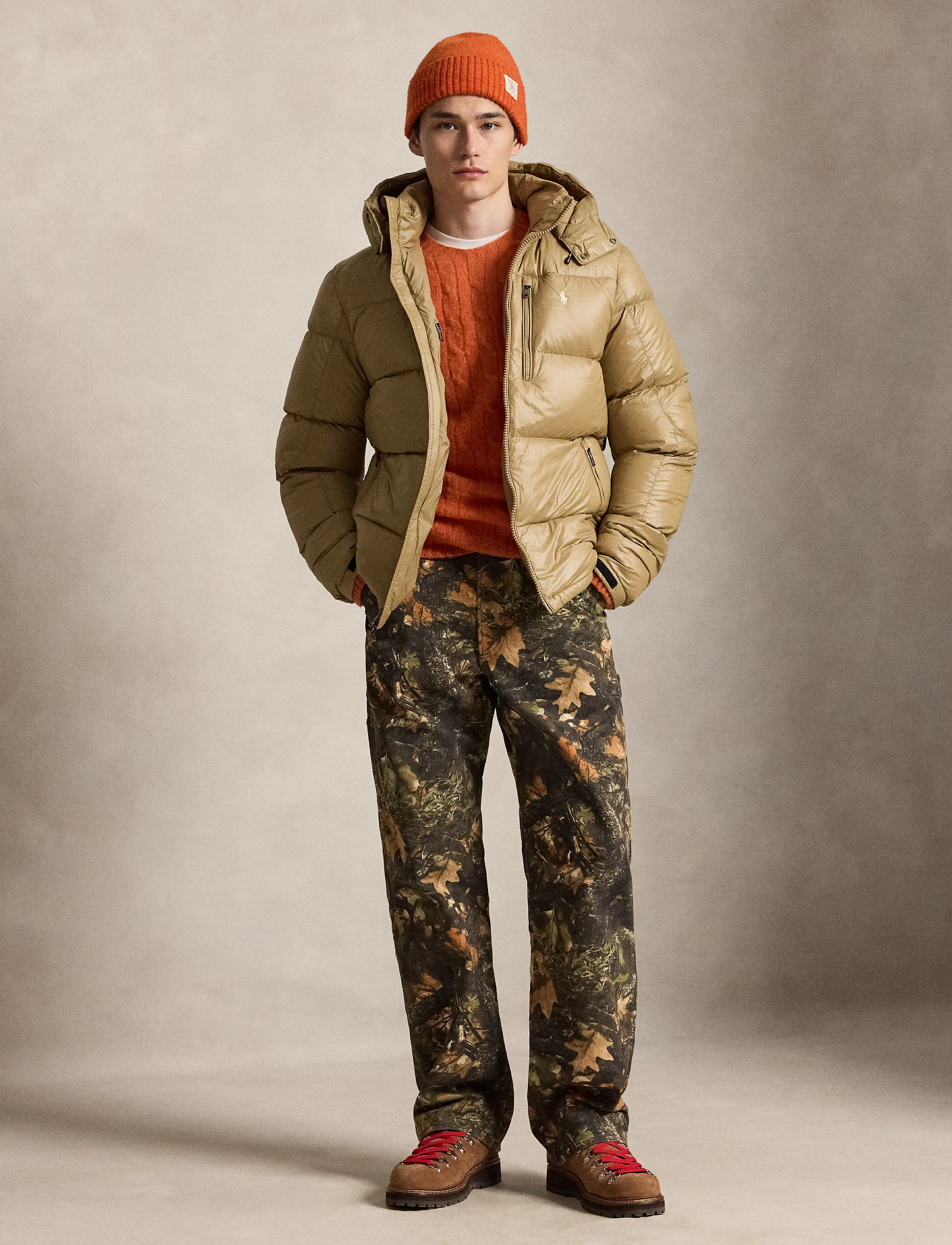 Polo Ralph Lauren - The Gorham Glossed Down Jacket - voodriga jakid - camel glossy - 3