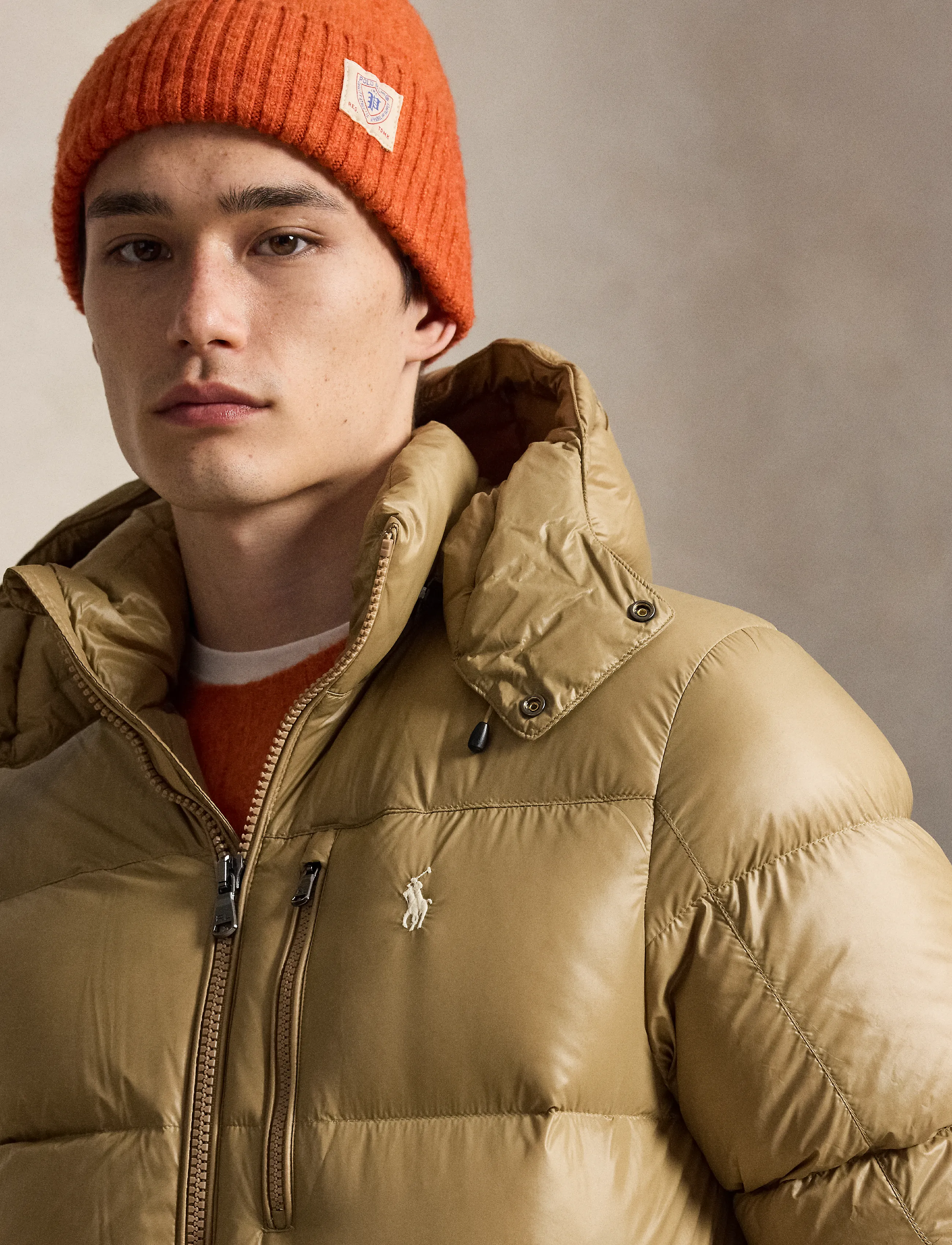 Polo Ralph Lauren - The Gorham Glossed Down Jacket - voodriga jakid - camel glossy - 4