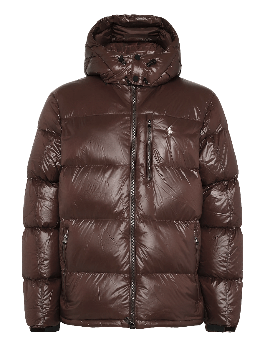Polo Ralph Lauren - The Gorham Glossed Down Jacket - fodrade jackor - nutmeg brown glos - 1