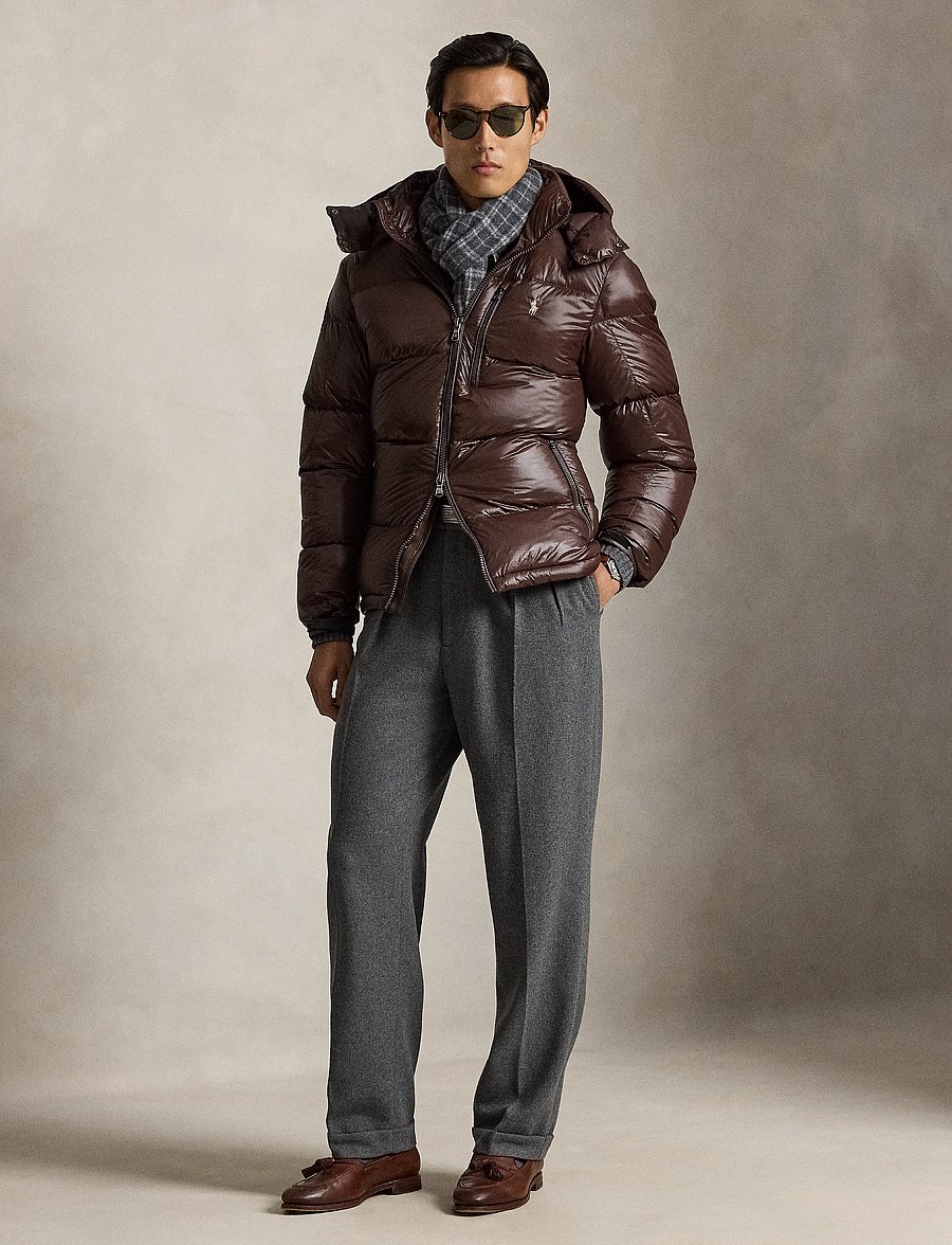 Polo Ralph Lauren - The Gorham Glossed Down Jacket - fodrade jackor - nutmeg brown glos - 4