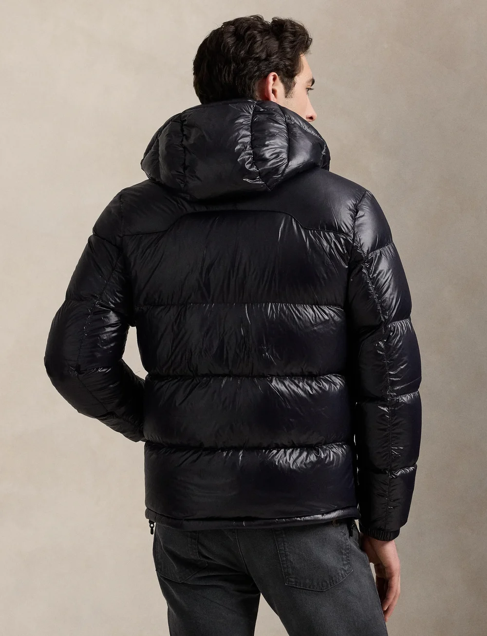 Polo Ralph Lauren - The Gorham Glossed Down Jacket - gefütterte jacken - polo black glossy - 2