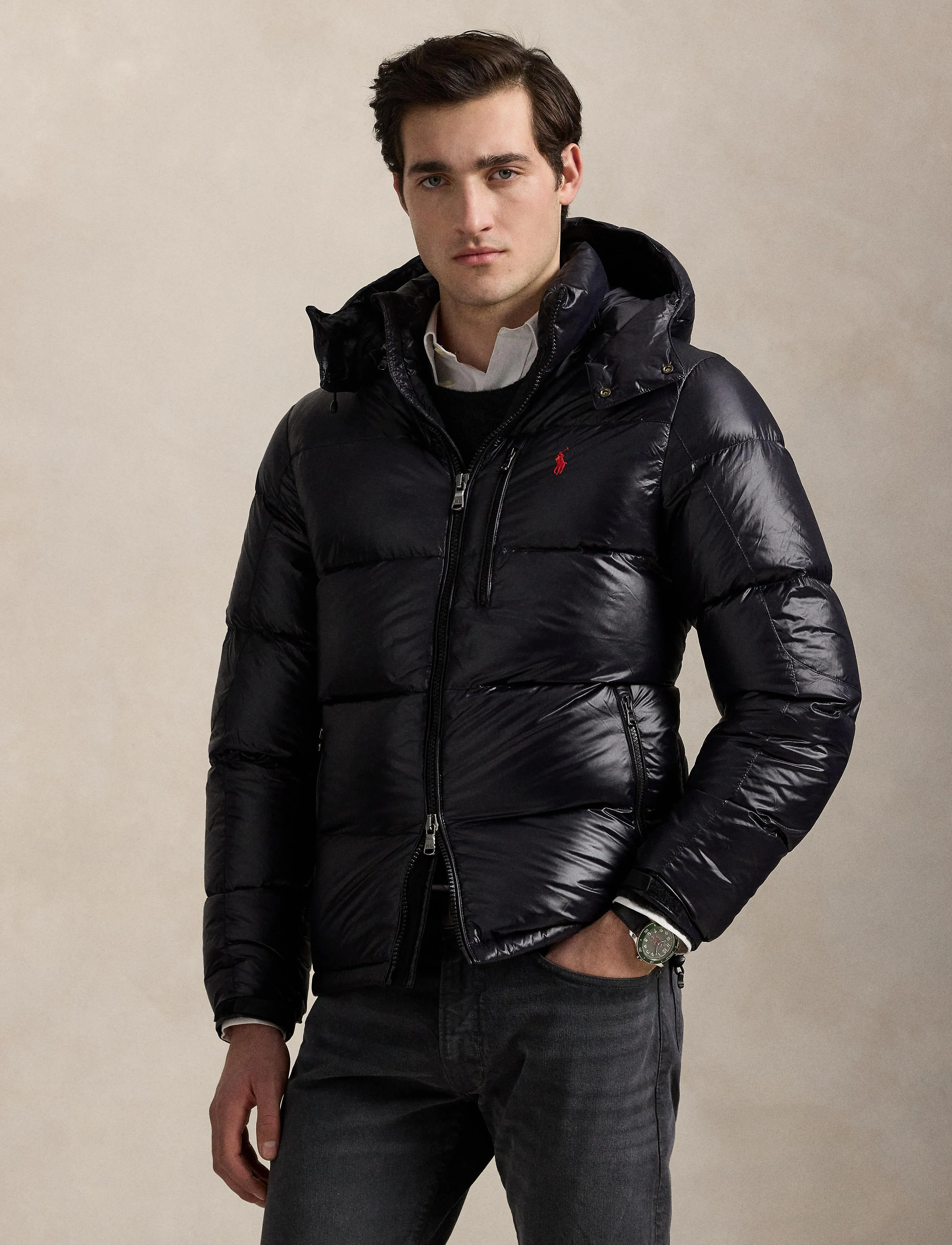 Polo Ralph Lauren - RECYCLED POLYESTER-INS-BOM - vinterjakker - polo black glossy - 3