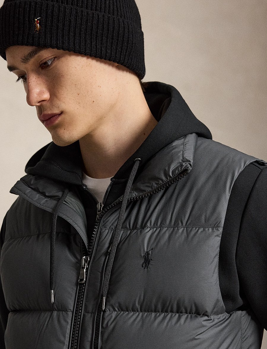 Polo Ralph Lauren - The Gorham Down Vest - västar - charcoal grey - 4