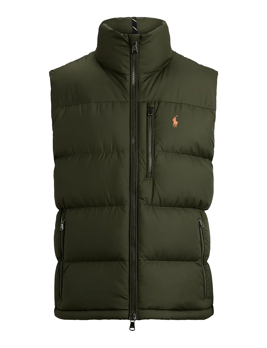 Polo Ralph Lauren - The Gorham Down Vest - veste - company olive - 1