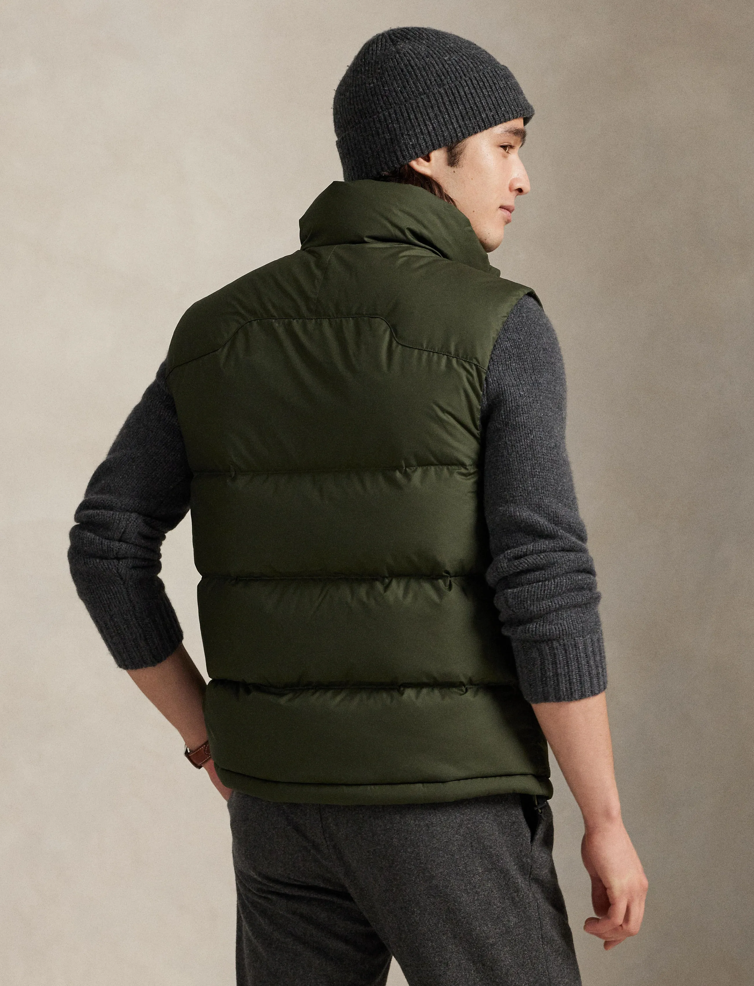Polo Ralph Lauren - The Gorham Down Vest - veste - company olive - 2