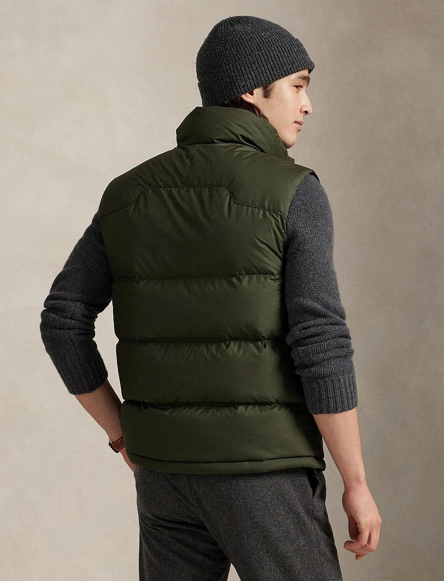 Polo Ralph Lauren - The Gorham Down Vest - veste - company olive - 2