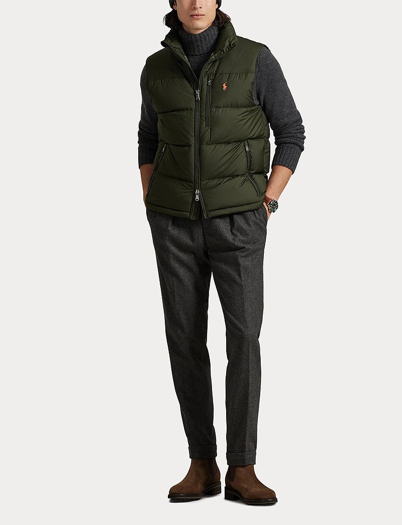 Polo Ralph Lauren - The Gorham Down Vest - liivit - company olive - 4