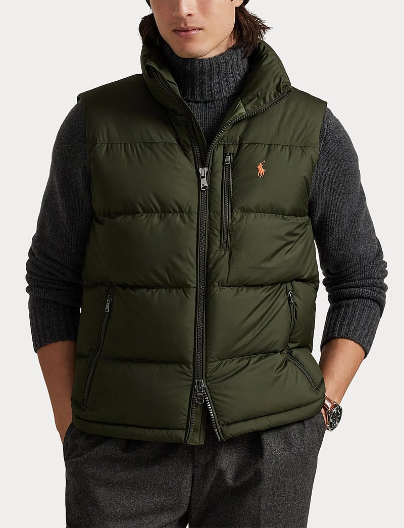Polo Ralph Lauren - The Gorham Down Vest - liivit - company olive - 5
