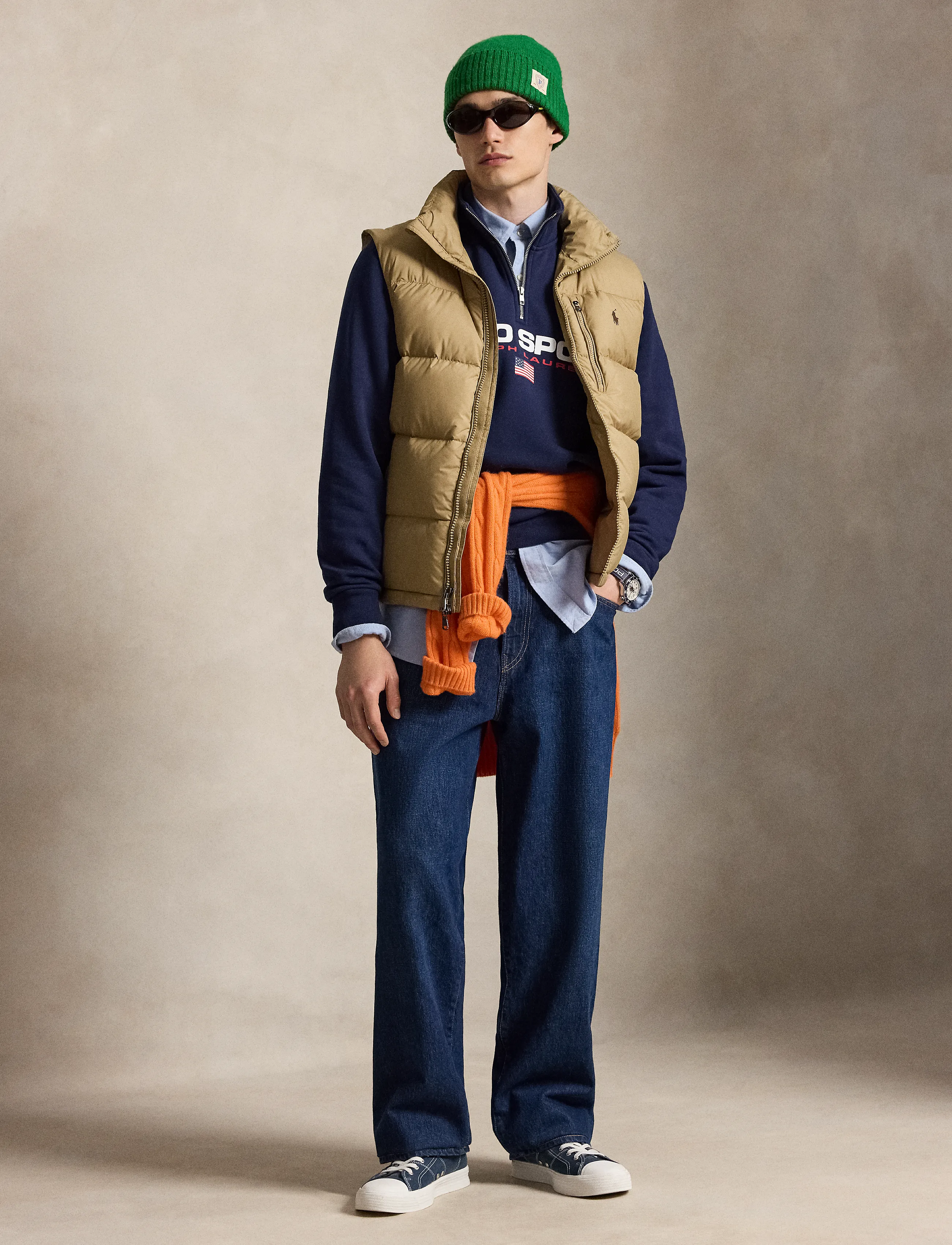 Polo Ralph Lauren - The Gorham Down Vest - västar - desert khaki - 4