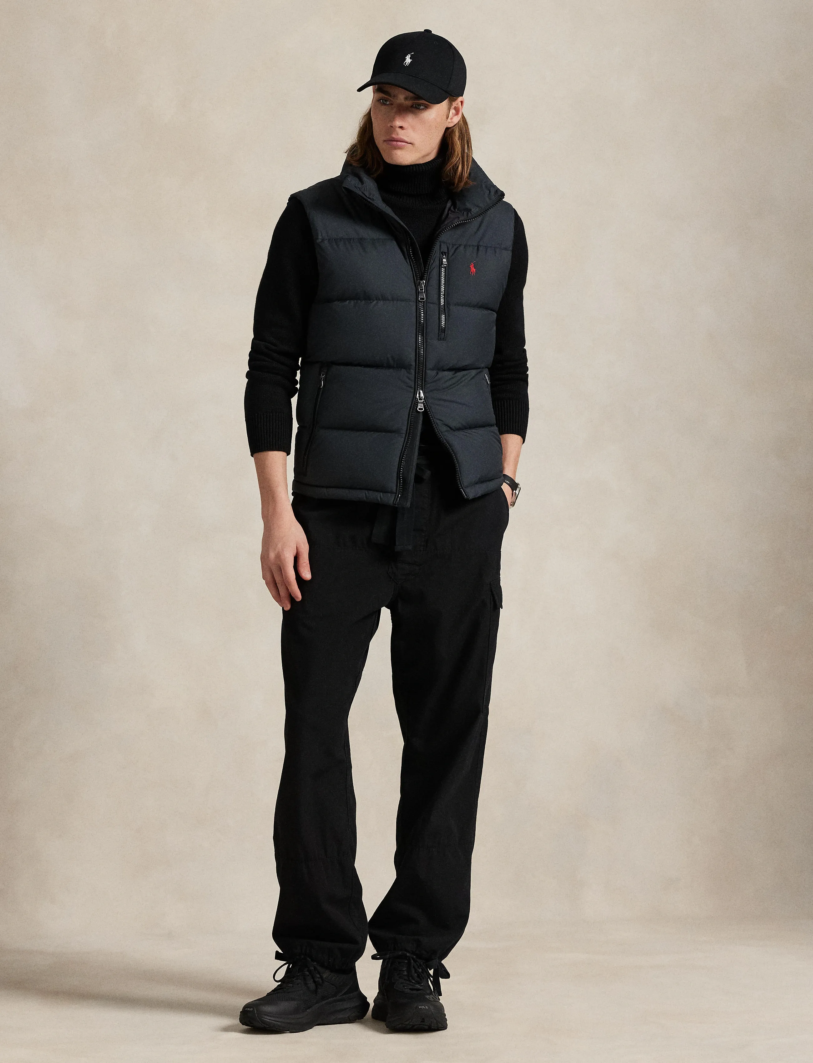 Polo Ralph Lauren The Gorham Down Vest, XXL, Designer, Schwarz - Westen, Männerswear