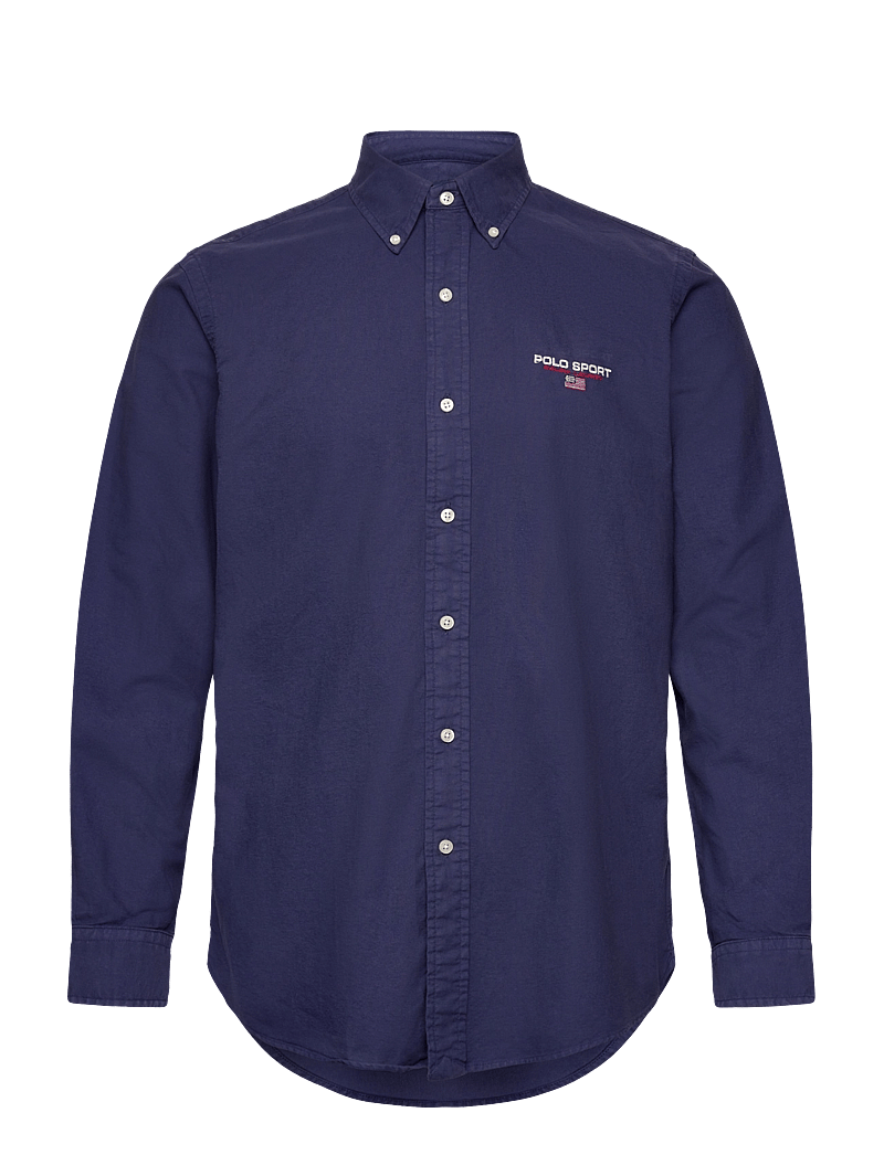 Polo Ralph Lauren - Classic Fit Polo Sport Oxford Shirt - new classic navy - 0