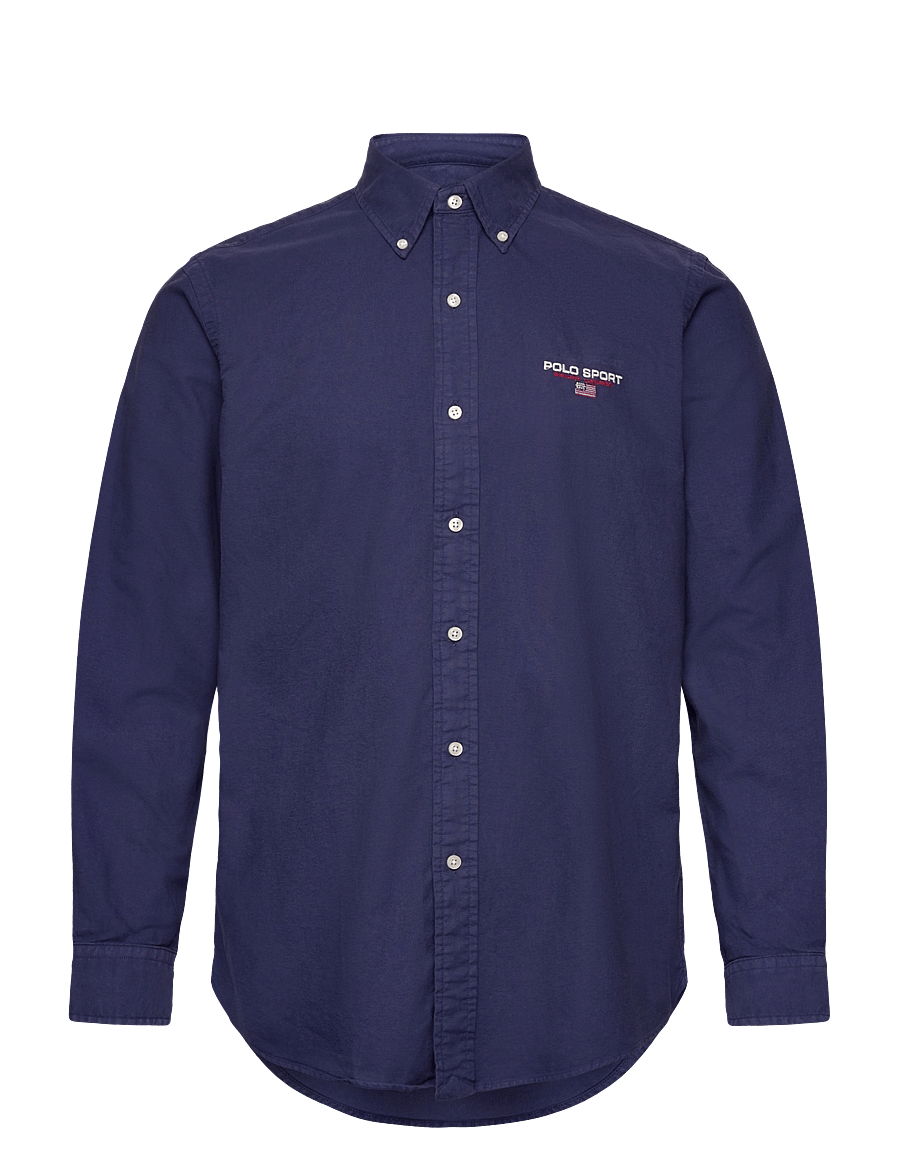 Polo Ralph Lauren - Classic Fit Polo Sport Oxford Shirt - new classic navy - 0