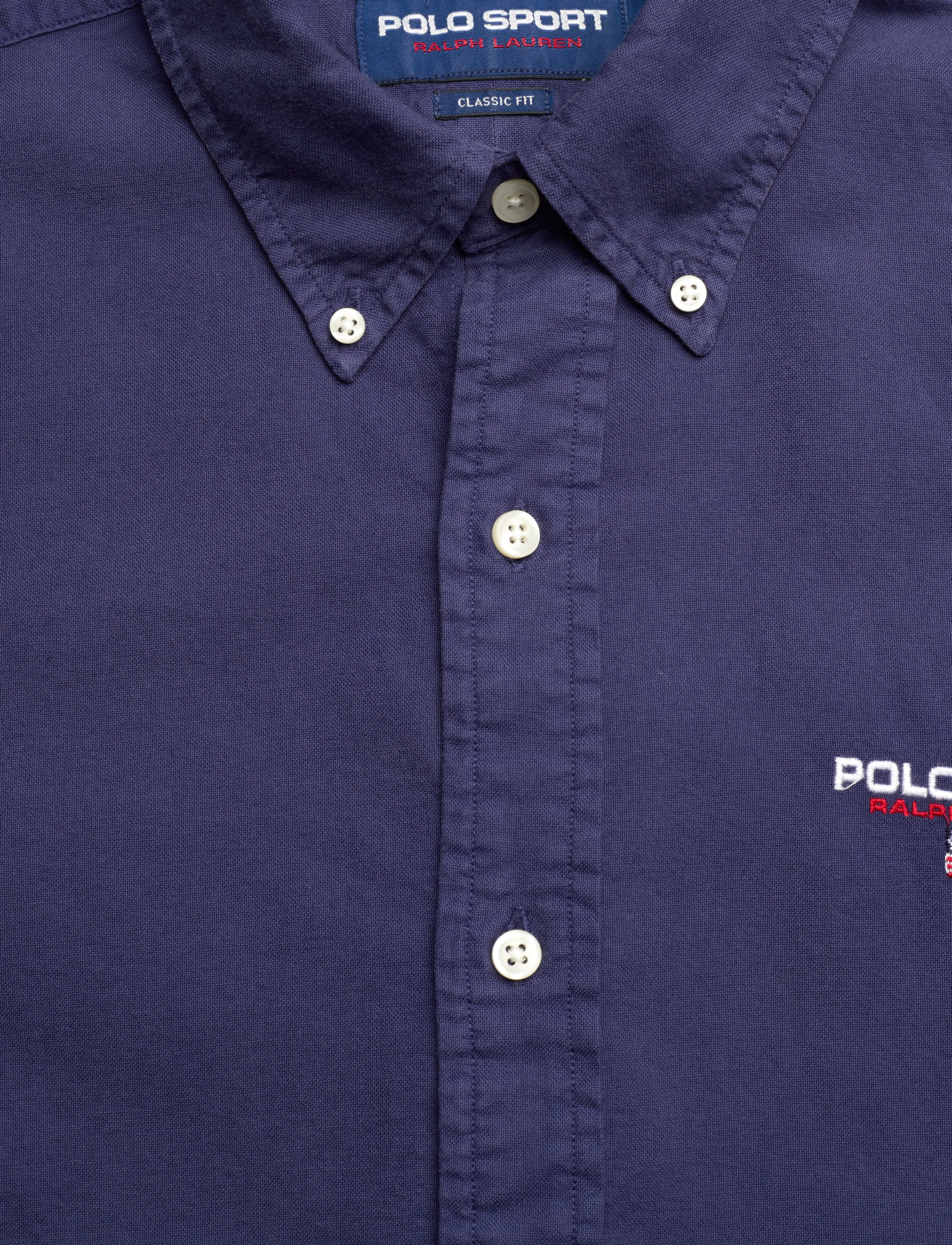 Polo Ralph Lauren - Classic Fit Polo Sport Oxford Shirt - new classic navy - 2