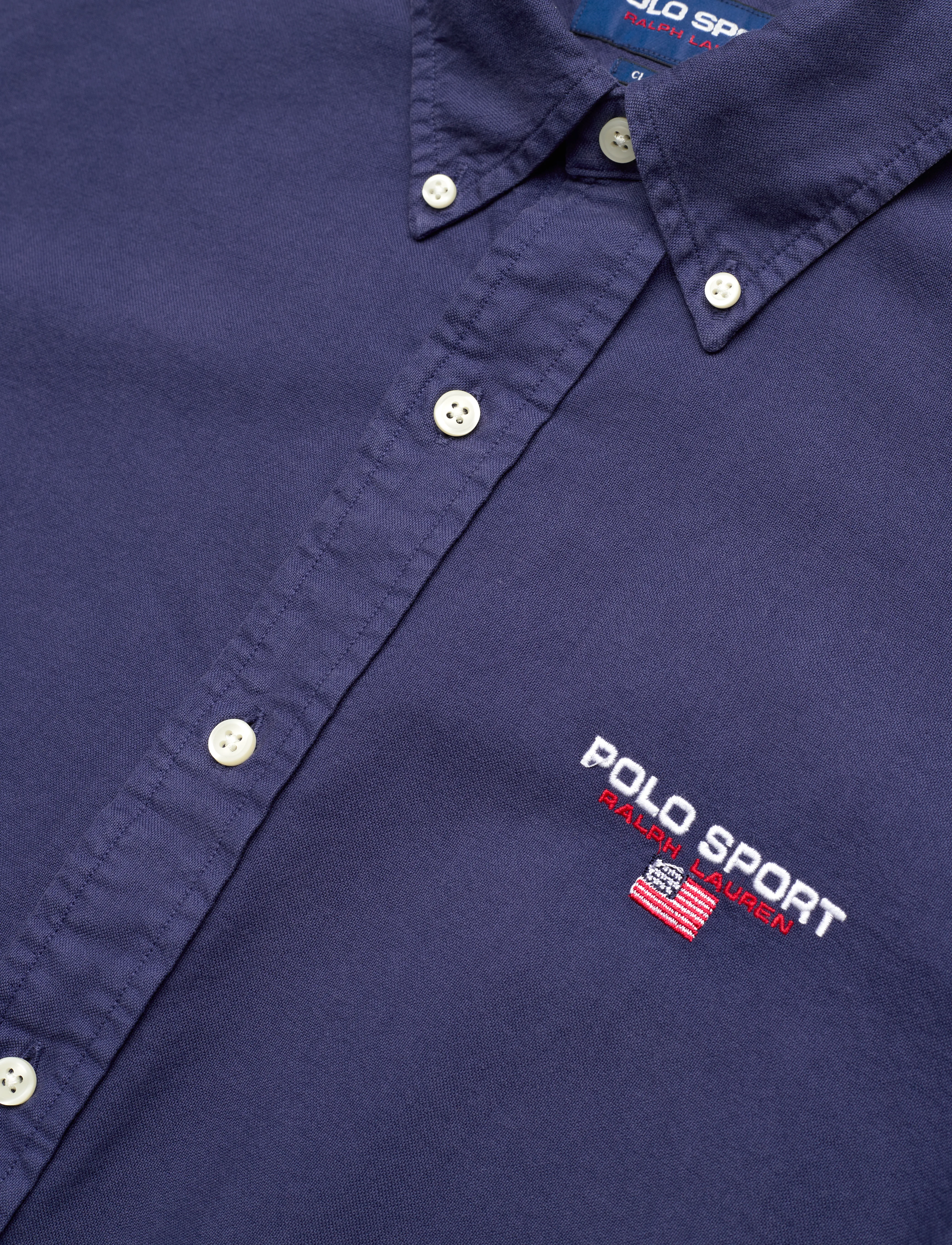 Polo Ralph Lauren - Classic Fit Polo Sport Oxford Shirt - new classic navy - 3