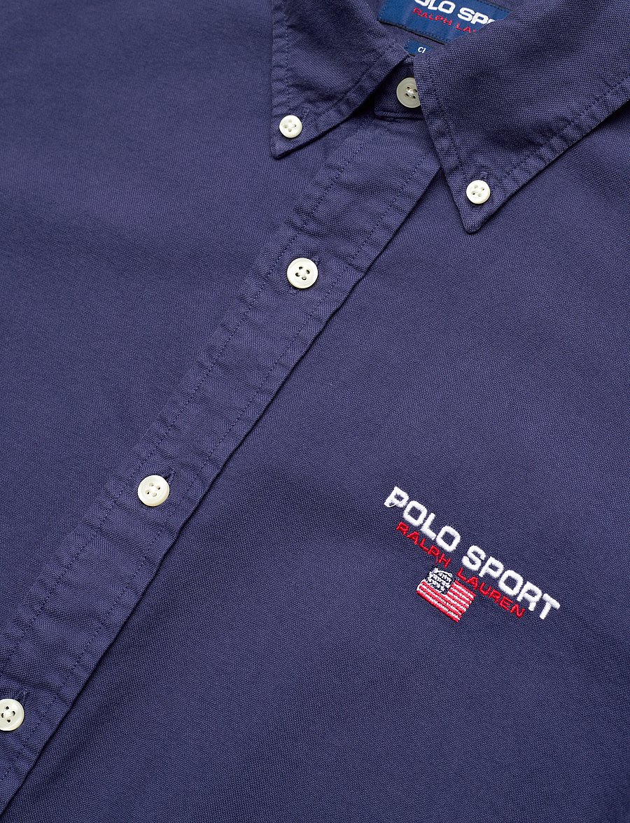 Polo Ralph Lauren - Classic Fit Polo Sport Oxford Shirt - new classic navy - 3