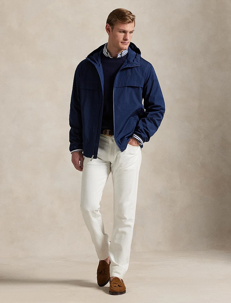 Polo Ralph Lauren - Lightweight Hooded Jacket - tunna jackor - newport navy - 0