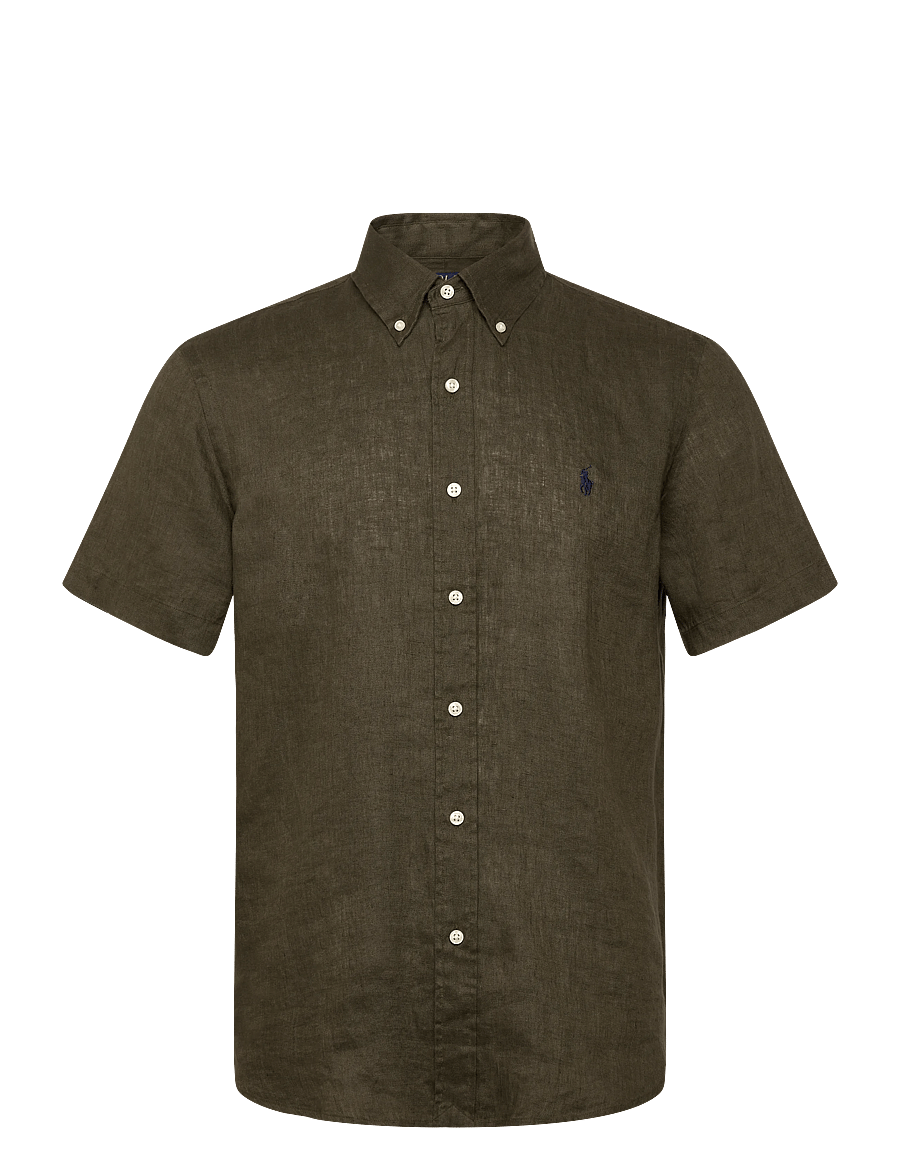 Polo Ralph Lauren - Custom Fit Linen Shirt - leinenhemden - armadillo - 1