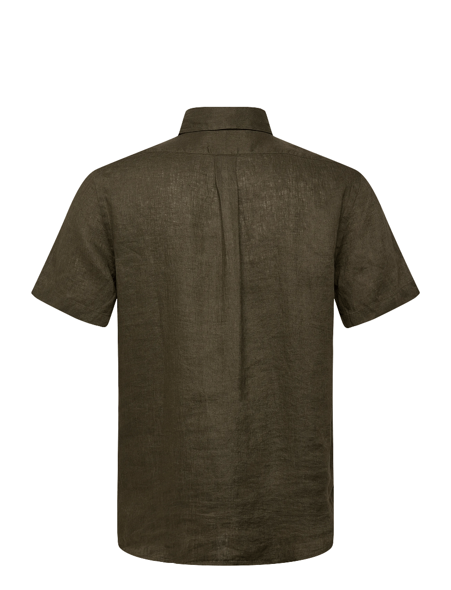 Polo Ralph Lauren - Custom Fit Linen Shirt - leinenhemden - armadillo - 2
