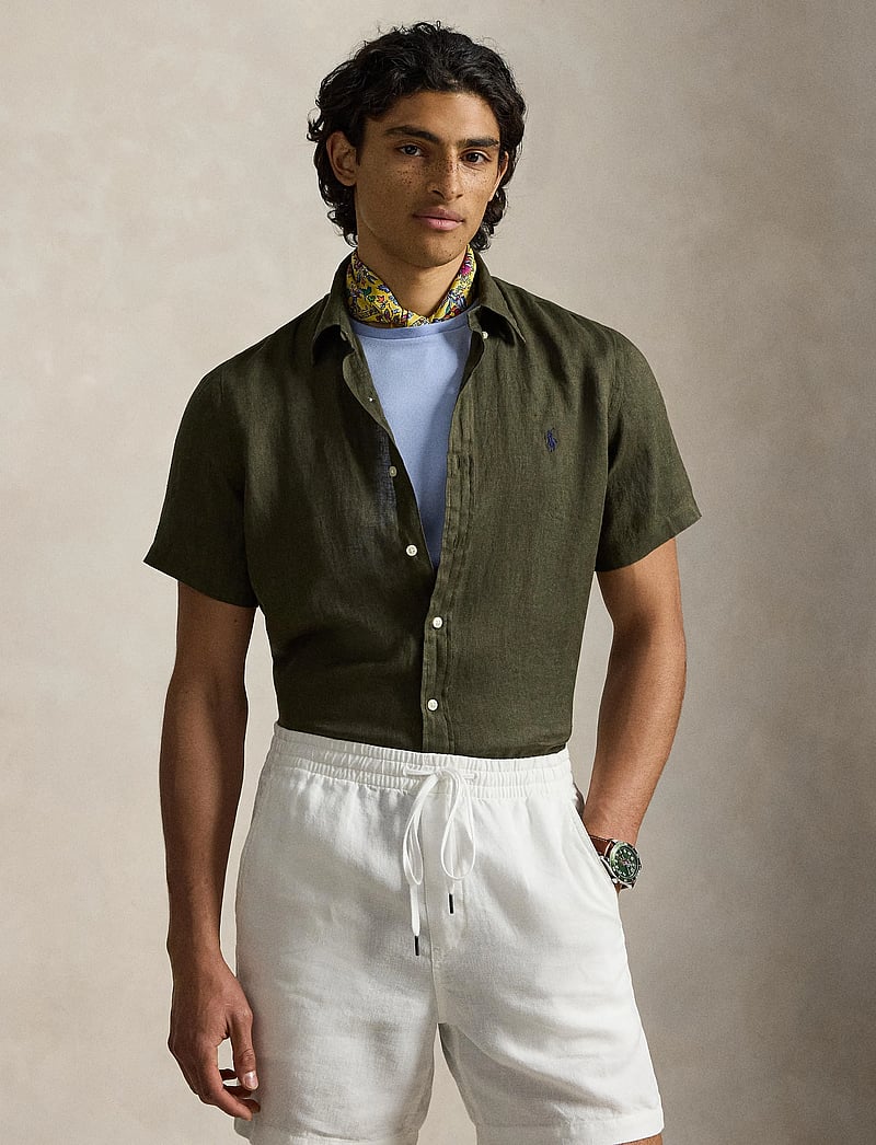 Polo Ralph Lauren - Custom Fit Linen Shirt - linased särgid - armadillo - 3
