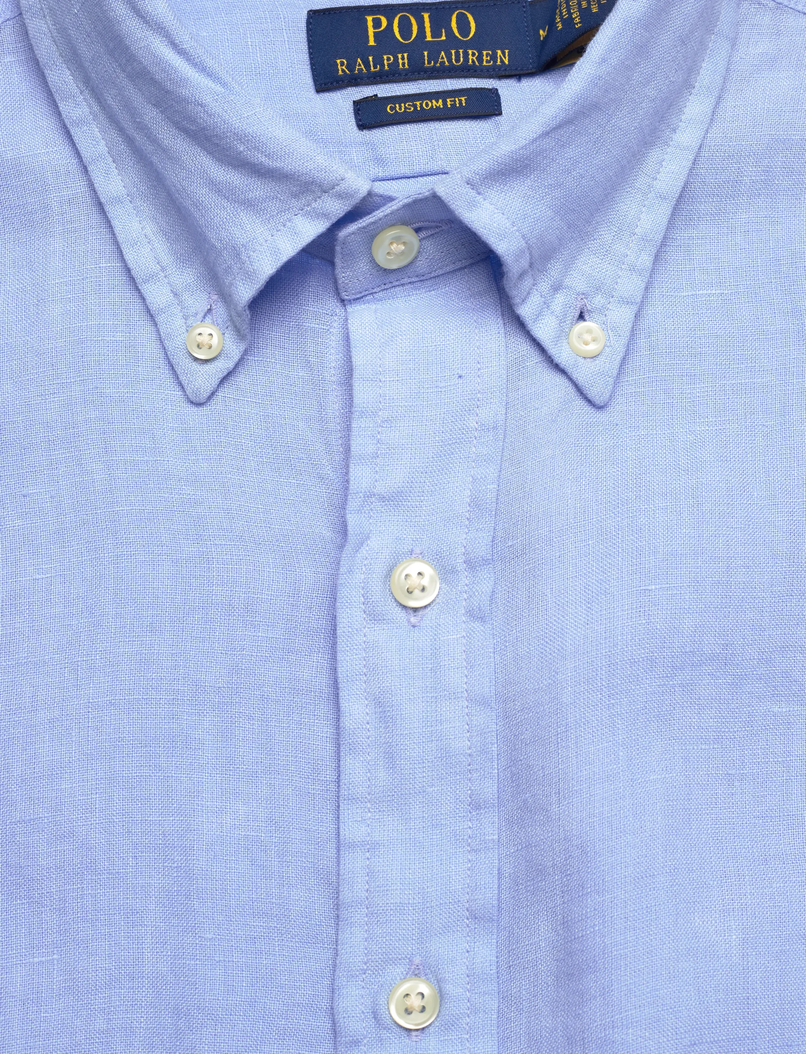 Polo Ralph Lauren - Custom Fit Linen Shirt - chemises de lin - austin blue - 2