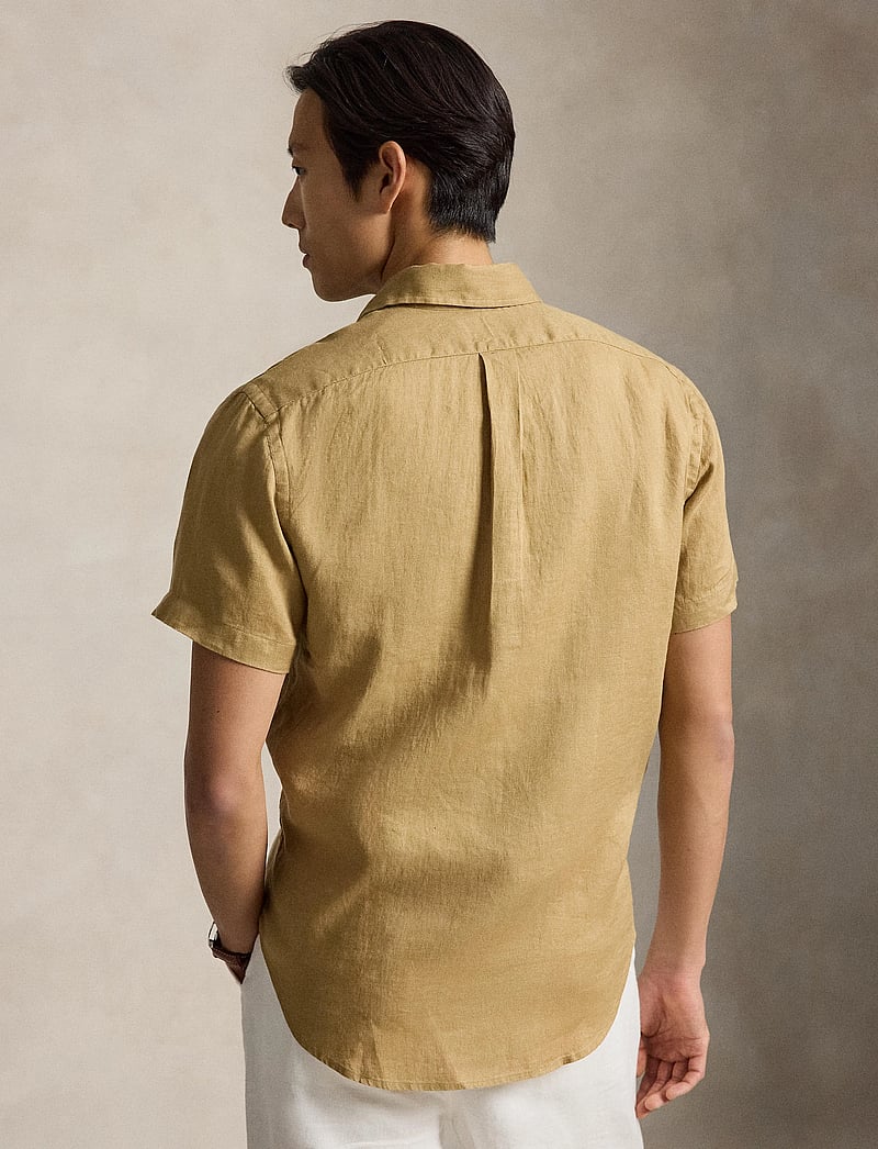 Polo Ralph Lauren - Custom Fit Linen Shirt - chemises de lin - cafe tan - 5