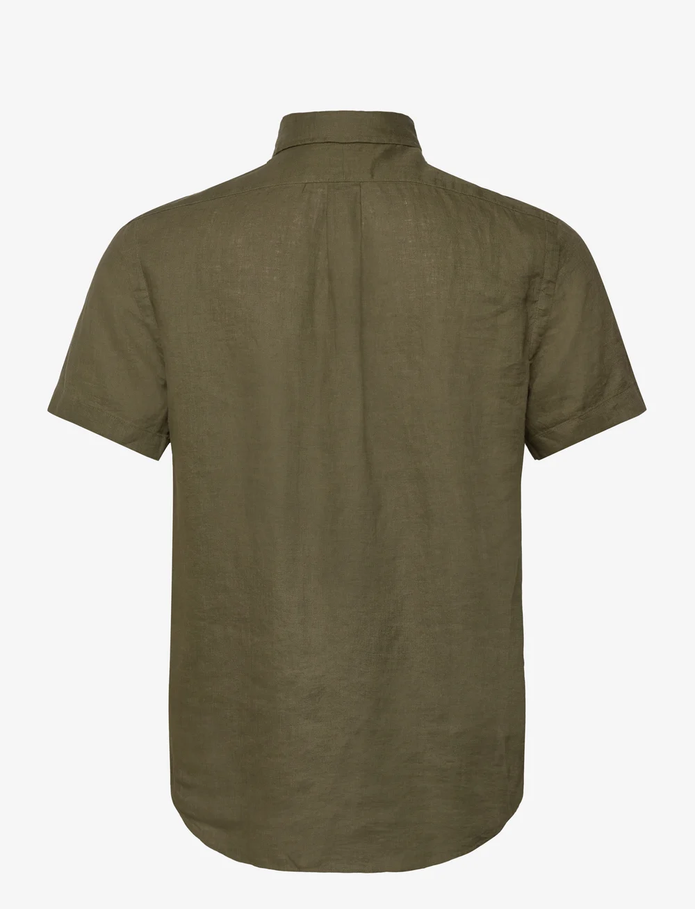 Polo Ralph Lauren - Custom Fit Linen Shirt - linneskjortor - new olive - 1