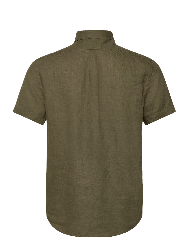 Polo Ralph Lauren - Custom Fit Linen Shirt - leinenhemden - new olive - 2