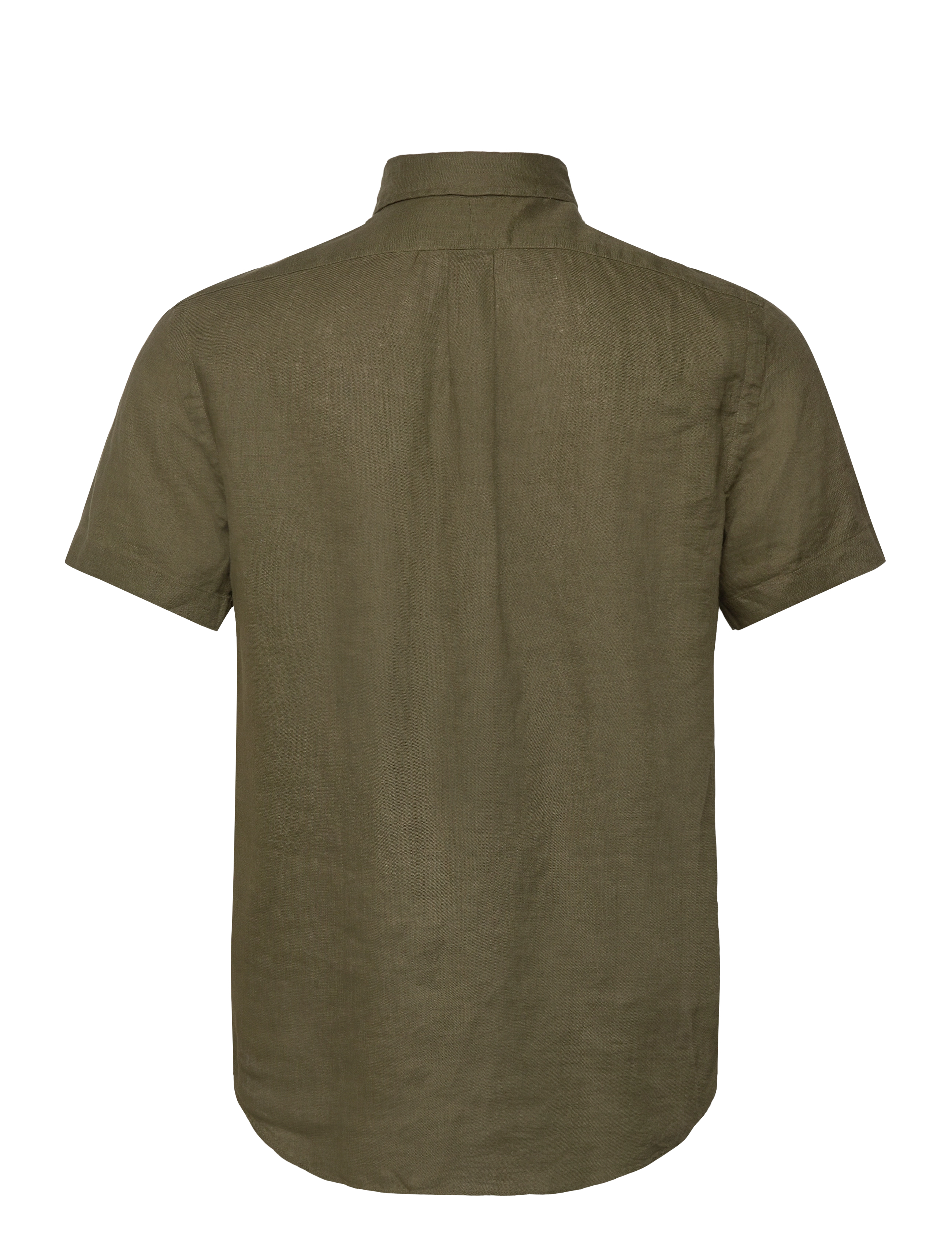 Polo Ralph Lauren - Custom Fit Linen Shirt - hörskyrtur - new olive - 2