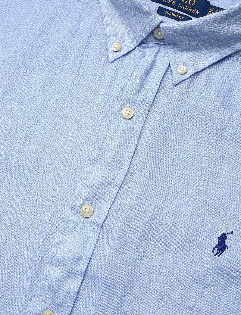 Polo Ralph Lauren - Custom Fit Linen Shirt - basic-hemden - office blue - 3