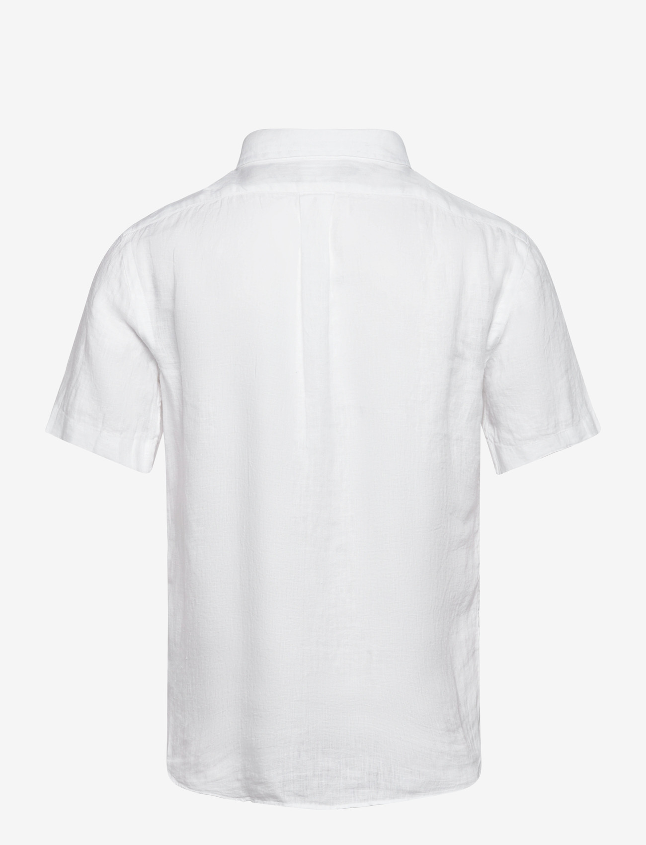Polo Ralph Lauren - Custom Fit Linen Shirt - leinenhemden - white - 1