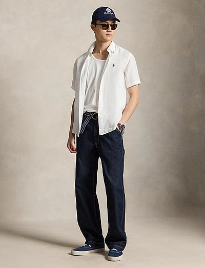Polo Ralph Lauren Custom Fit Linen Shirt - Linased särgid - WHITE / white