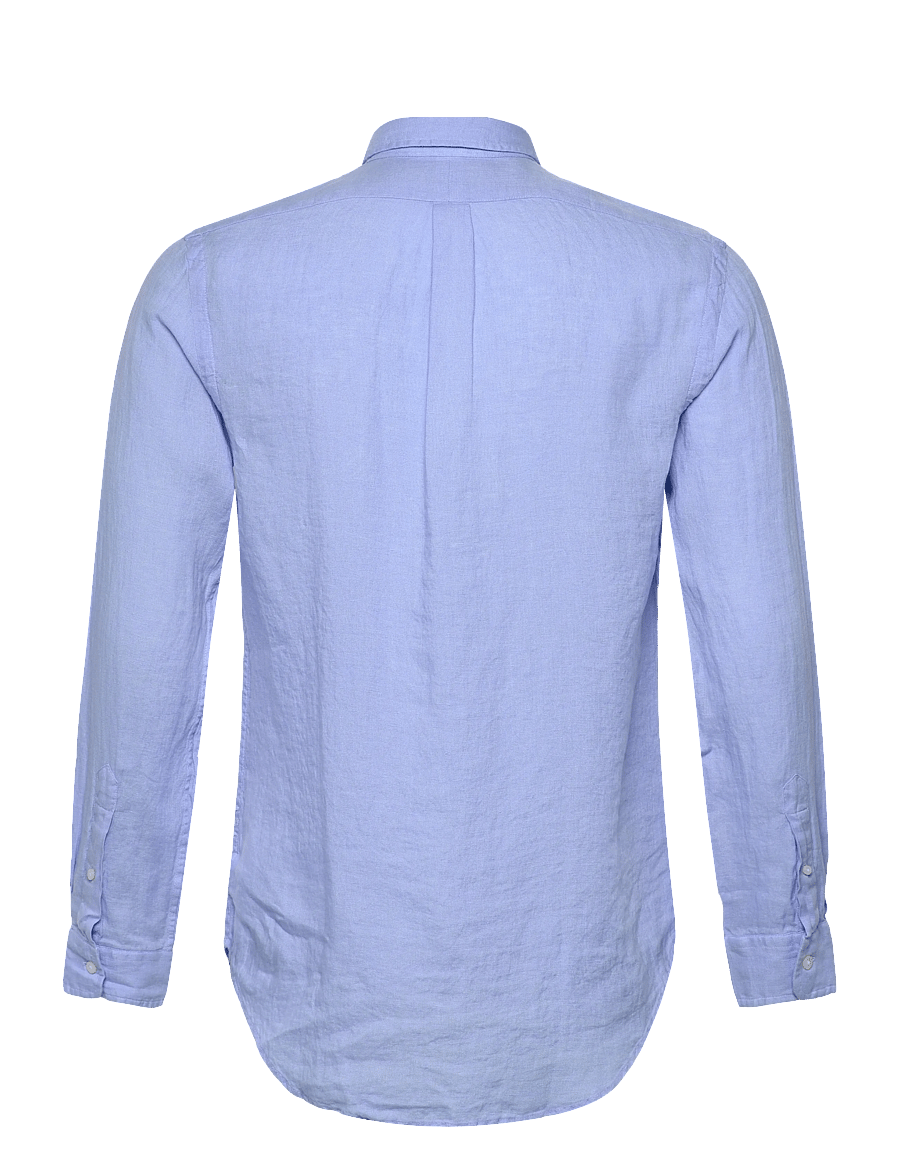Polo Ralph Lauren - Slim Fit Linen Shirt - hørskjorter - austin blue - 2