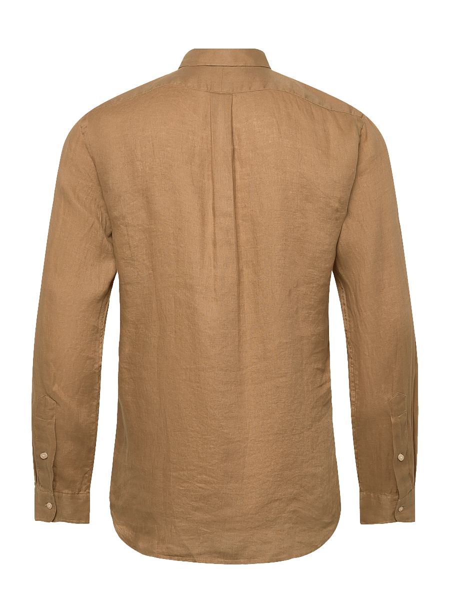 Polo Ralph Lauren - Slim Fit Linen Shirt - leinenhemden - cafe tan - 2