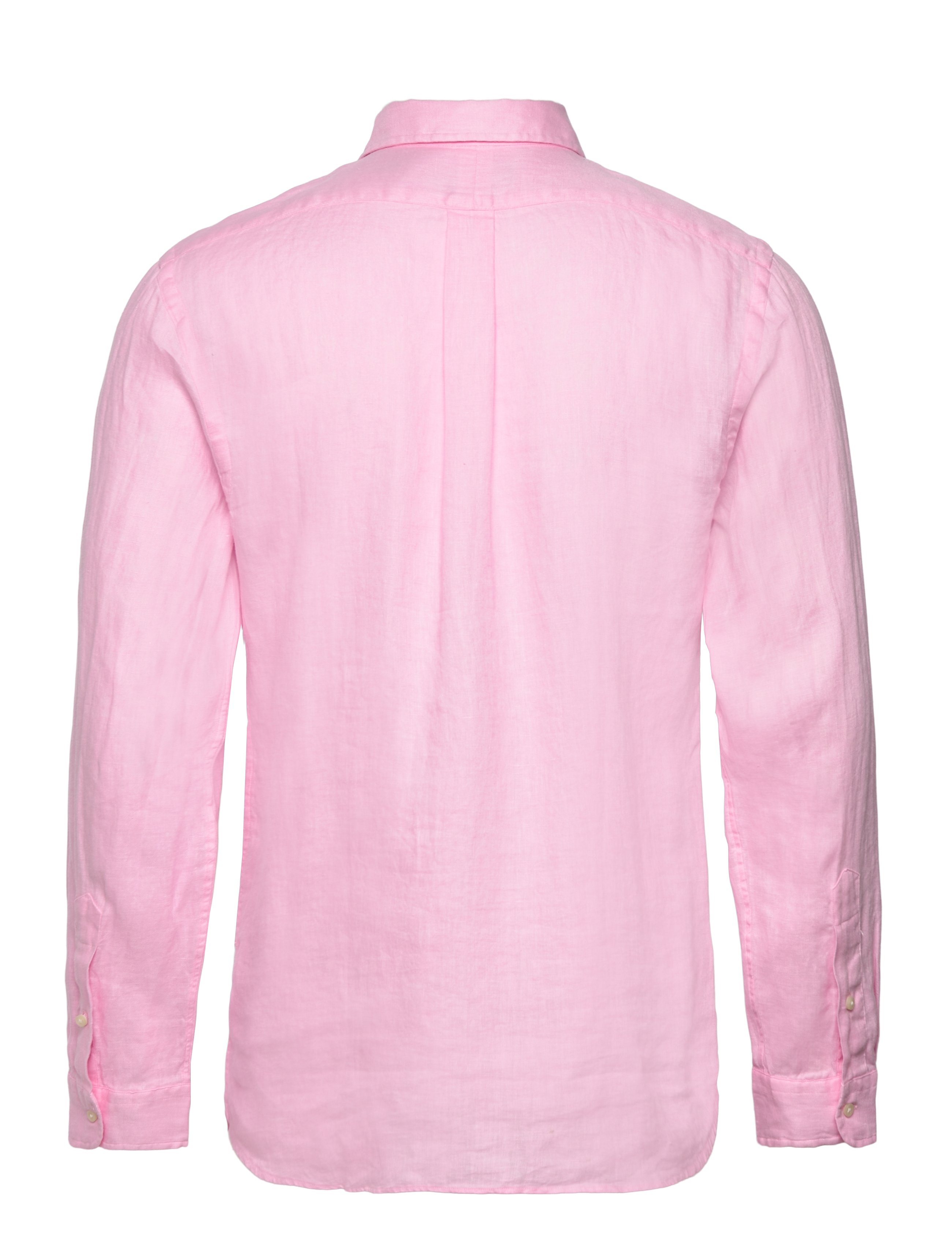 Polo Ralph Lauren - Slim Fit Linen Shirt - hørskjorter - carmel pink - 2