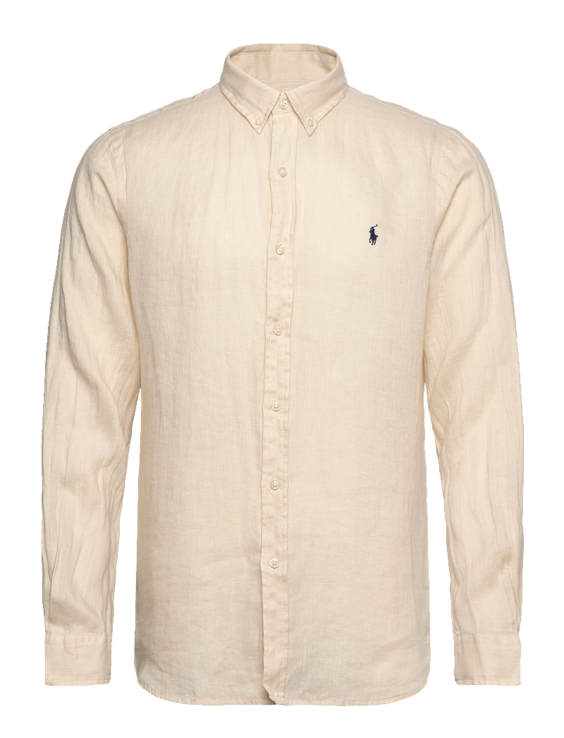 Polo Ralph Lauren - 17/1 PD LINEN V1-SLBDPPCS - hørskjorter - full cream - 0