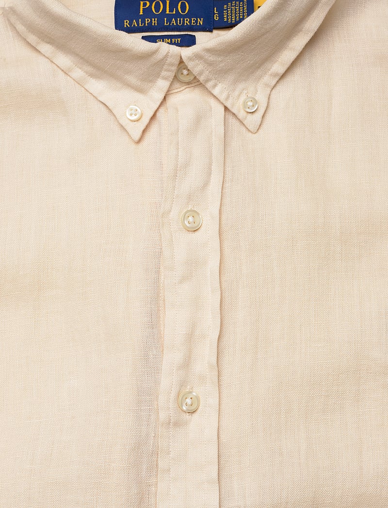 Polo Ralph Lauren - 17/1 PD LINEN V1-SLBDPPCS - hørskjorter - full cream - 2