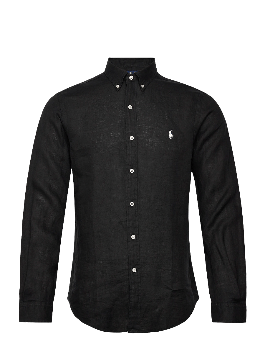 Polo Ralph Lauren - Slim Fit Linen Shirt - linased särgid - polo black - 0