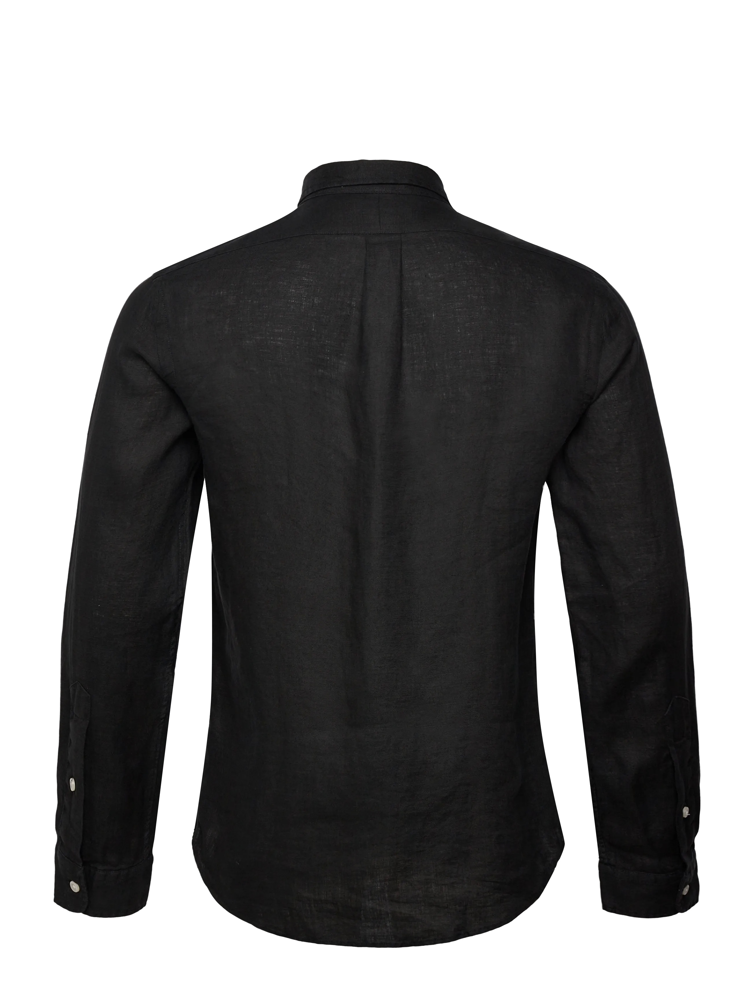 Polo Ralph Lauren - Slim Fit Linen Shirt - linased särgid - polo black - 1