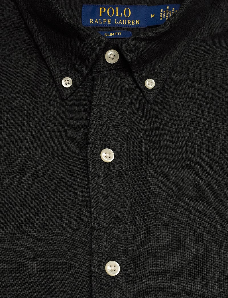 Polo Ralph Lauren - Slim Fit Linen Shirt - basic-hemden - polo black - 2