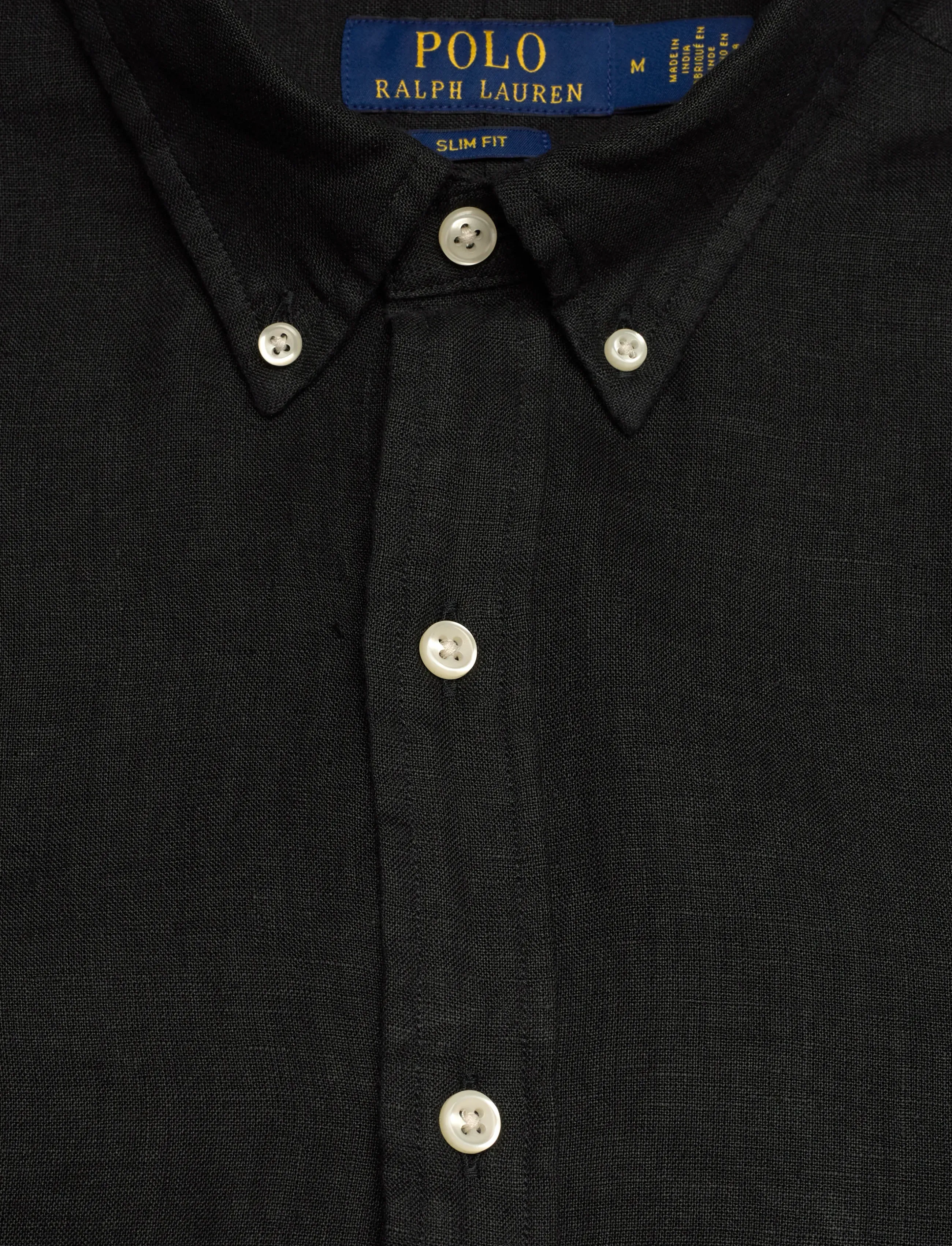 Polo Ralph Lauren - Slim Fit Linen Shirt - linased särgid - polo black - 2