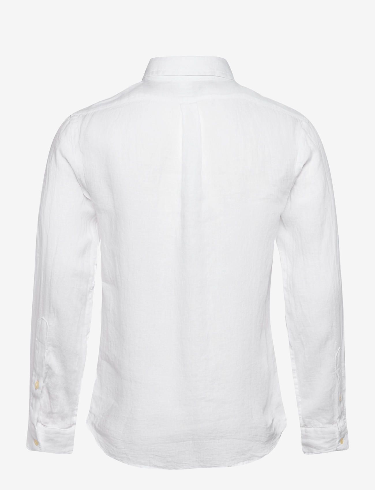 Polo Ralph Lauren - Slim Fit Linen Shirt - basic-hemden - white - 1