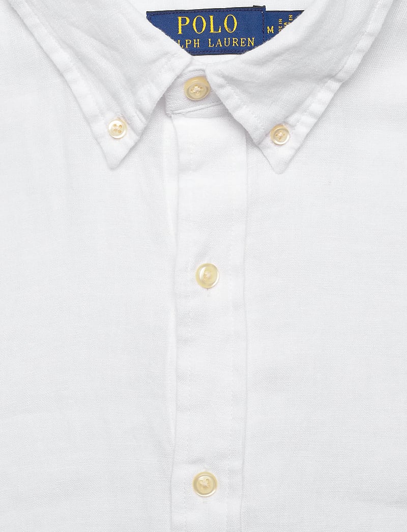 Polo Ralph Lauren - Slim Fit Linen Shirt - basic-hemden - white - 2