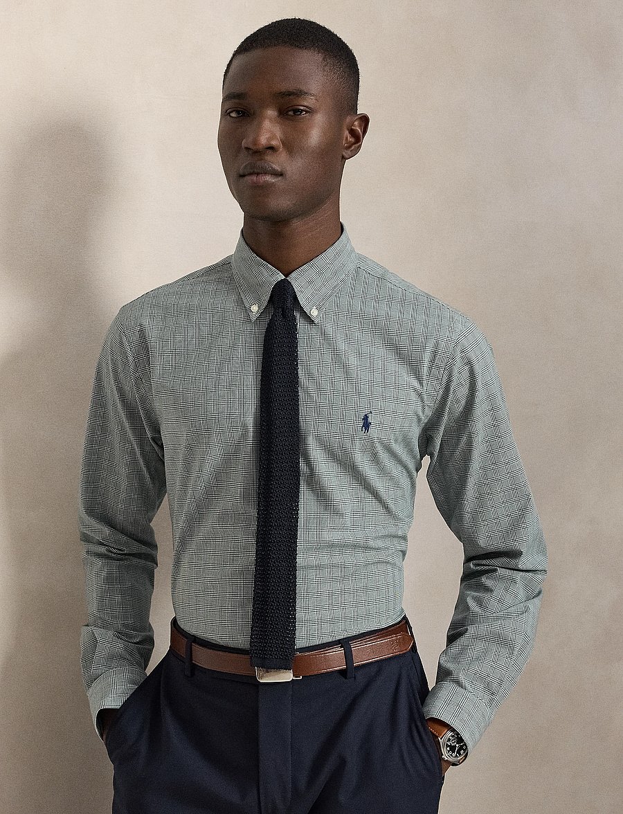 Polo Ralph Lauren - 50/1 BISTRCH POPLIN-CUBDPPCS - shoppa efter tillfälle - 7354b moss agate - 0