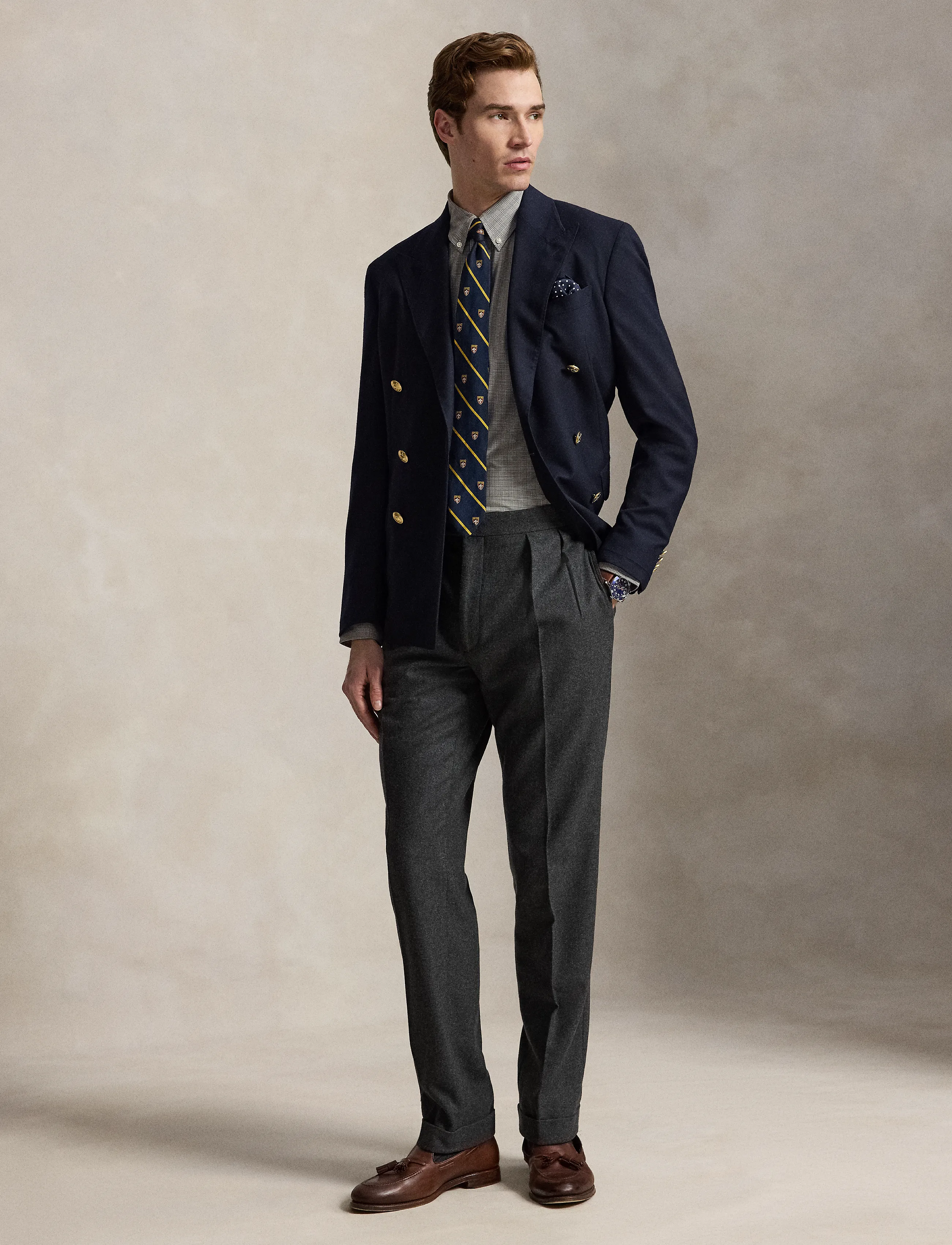 Polo Ralph Lauren - 50/1 BISTRCH POPLIN-CUBDPPCS - shop by occasion - 7354c nutmeg brow - 5
