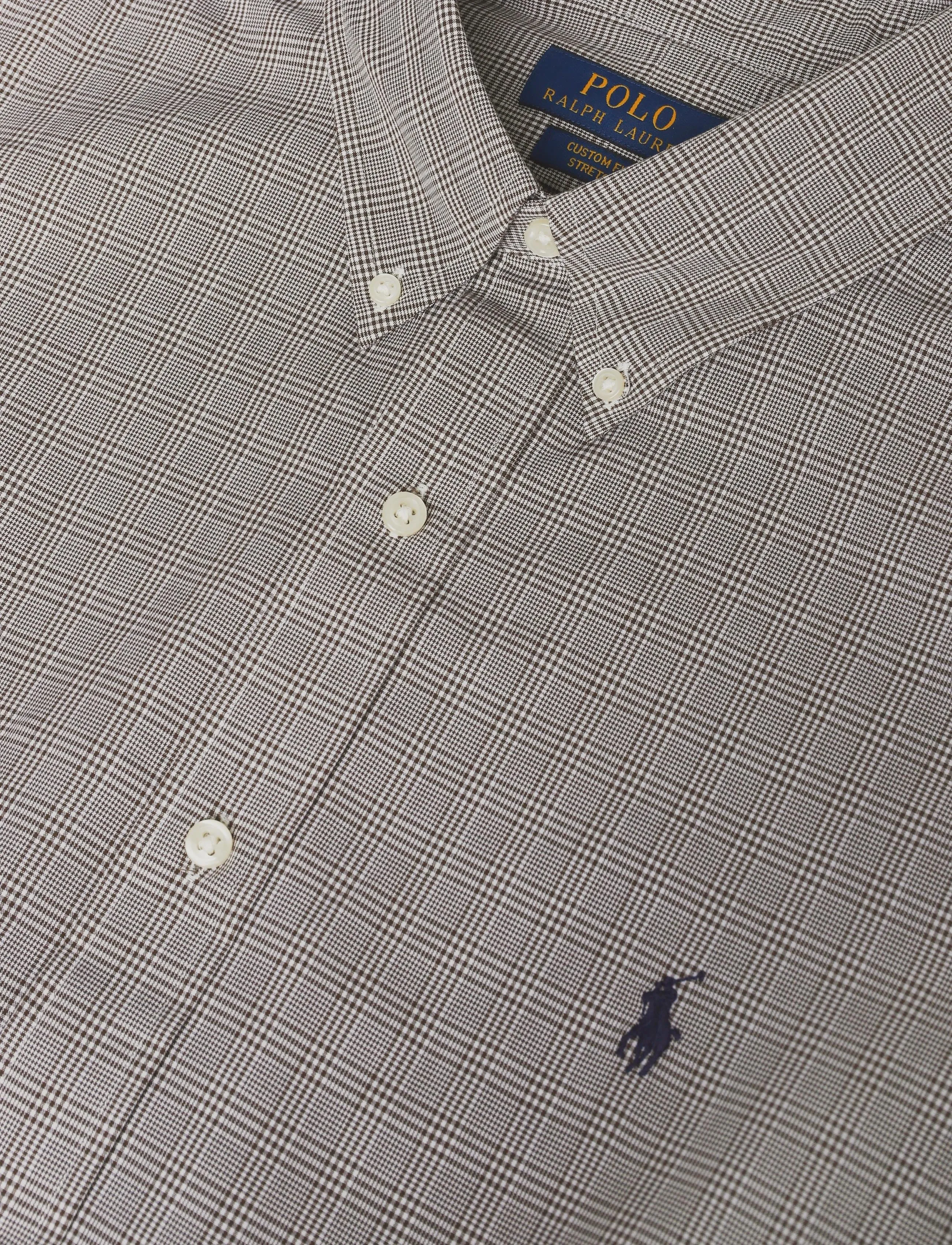 Polo Ralph Lauren - 50/1 BISTRCH POPLIN-CUBDPPCS - 7354c nutmeg brow - 2